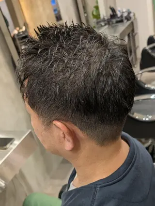 ショート メンズ QOL mens salon 円山所属・メンズ専門😎 QOL円山 YUTOのヘアスタイル