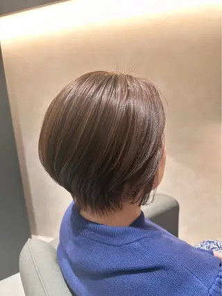 ショート 【新宿/艶髪カラー】 トレンドヘア🪽若菜のヘアスタイル
