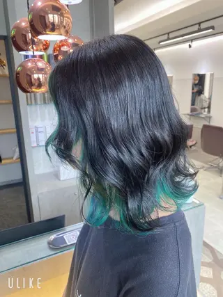 ミディアム カラー jill by gisel＿奥家のヘアスタイル