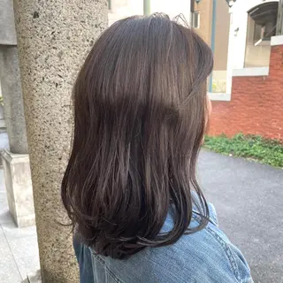 ミディアム カラー DX SHARE SALON所属・matka白髪ぼかし 大人ヘア/KEIKOのヘアスタイル