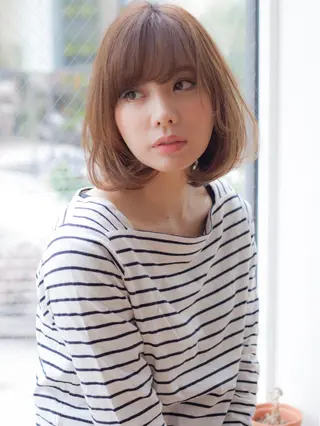 ショート カラー パーマ ヘアアレンジ VIVIE【ヴィヴィ】所属・髪質改善/韓国風 レイヤー/田村祐樹のヘアスタイル