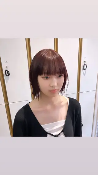 ショート カラー mitsuki🎀 ブリーチ/エクステのヘアスタイル