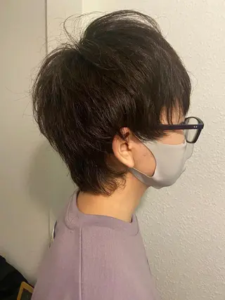 ショート カラー パーマ ヘアアレンジ メンズ キッズ ネイル マツエク・マツパ アイブロウ times salon名駅所属・久木原 ゆりのヘアスタイル