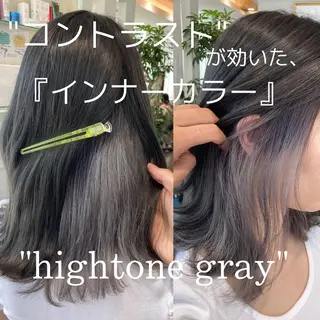 ミディアム カラー ヘアアレンジ Zina渋谷エリア マネージャShionのヘアスタイル