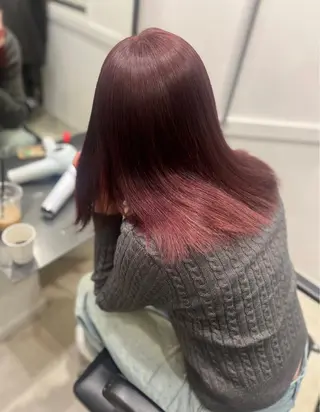 ミディアム カラー Go   Today シェアサロン　横浜店所属・【ただの天才 🎨】のヘアスタイル