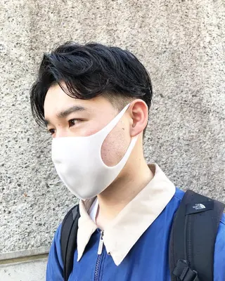 パーマ ヘアアレンジ メンズ ainico+所属・メンズ特化✂️栗原 侑也のヘアスタイル