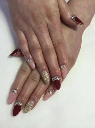 ネイル 💎🐰 saki. m 🐰💎のネイルデザイン