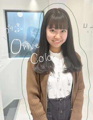 ミディアム カラー パーマ お洒落パーマ/ 艶カラー/michiのヘアスタイル