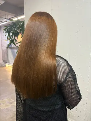 ロング ハイトーン レイヤー🎀meiのヘアスタイル