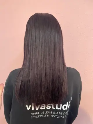 カラー 松本 ゆまのヘアスタイル