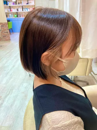 ショート 上野湧太 髪質改善/艶カラーのヘアスタイル