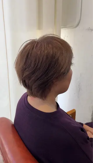 ショート カラー 熊谷 紗奈のヘアスタイル