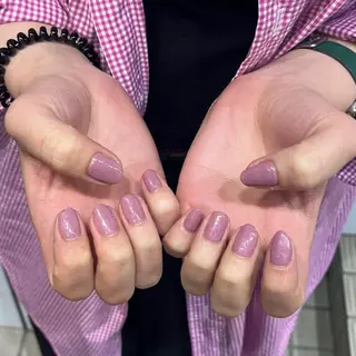 メンズ ネイル ボブ/暖色カラー コウボヒカルのヘアスタイル