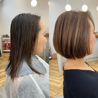 ショート カラー ROMMY. ロミーのヘアスタイル