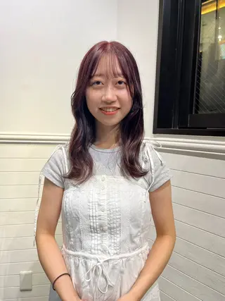 セミロング 無料カットモデル募集 ／ueno aiのヘアスタイル