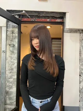 ロング 🌈いけだ あみ🌷のヘアスタイル