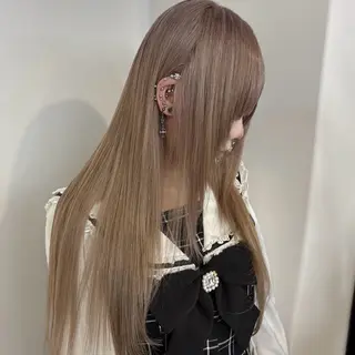 ロング カラー Ren. 🦋デザインカラーのヘアスタイル