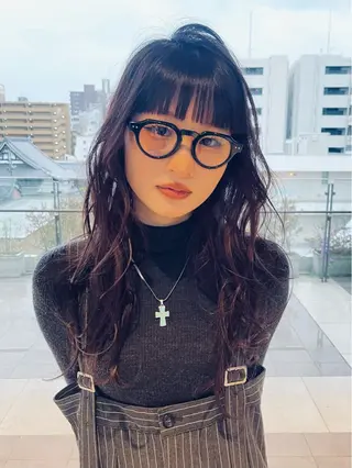 ロング 園田 渉 ◤SHIKIO◢のヘアスタイル