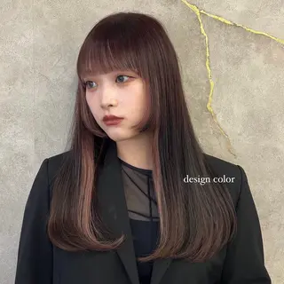 ロング 𝙆𝙖𝙞🎀🩶 レイヤー/縮毛矯正のヘアスタイル