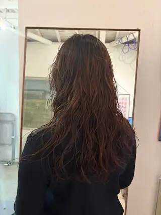 ロング HITOMI 福岡パーマのヘアスタイル