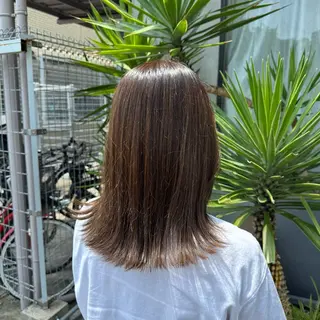 ミディアム カラー OUD尼崎 KAO🍀🫧のヘアスタイル
