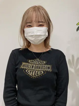 カラー メンズハイトーン/栄 /イトウタケルのヘアスタイル