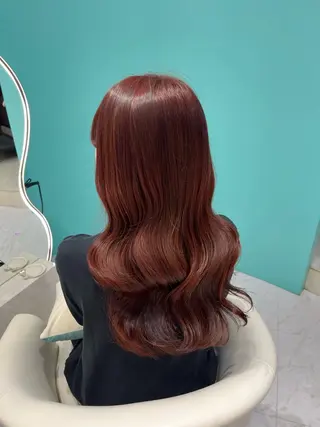 ロング 名駅/大人韓国ヘア 艶カラー/Rihoのヘアスタイル