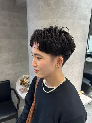 パーマ メンズ 外国人風ヘア/ 髪質改善/ayacaのヘアスタイル