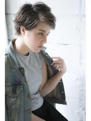 ショート FHATAN所属・永井 貴之のヘアスタイル