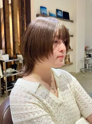 ミディアム FERiCIA所属・ウルフカット/ 今川尚睦のヘアスタイル