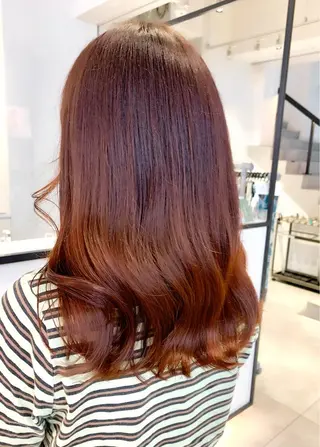 セミロング カラー Kureha/ネイル トレンドヘアのヘアスタイル