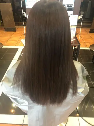 ロング 加瀬 真弓のヘアスタイル