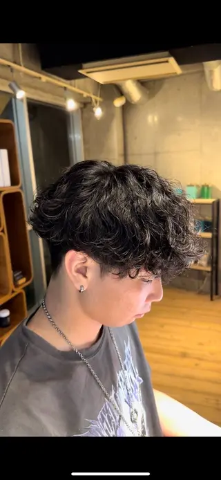 パーマ fifthパーマ特化 ユウリのヘアスタイル