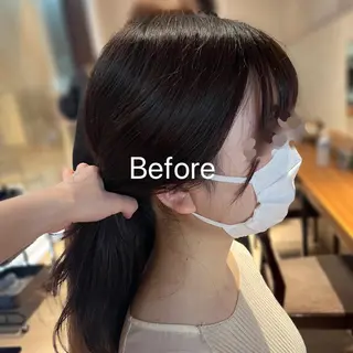 ロング 赤羽今日子/レイヤー /盛れる顔まわりのヘアスタイル