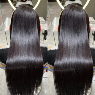 ロング 縮毛矯正/艶カラー 笠原康平のヘアスタイル