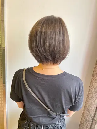 ショート カラー 🐺ウルフ/レイヤー 似合わせ‎🤍沙羅のヘアスタイル