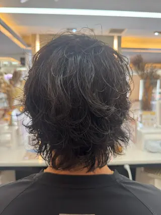 パーマ メンズ メンズカット∕パーマ ∕縮毛矯正∕廣井永輝のヘアスタイル