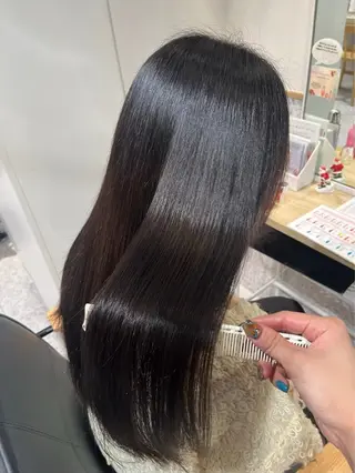 ロング カラー 艶カラー/ハイトーン HINA✮*｡ﾟのヘアスタイル