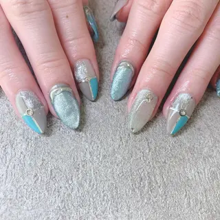 カラー ネイル Cozy_ ilumのネイルデザイン