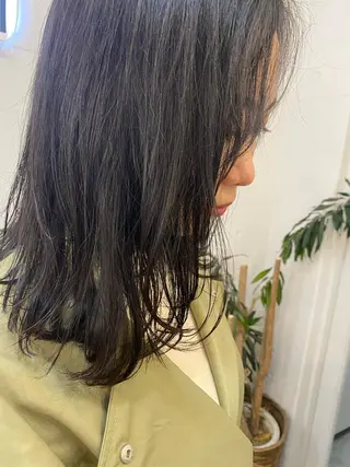 ミディアム 🍃透明感スタイル yu-ka🍃のヘアスタイル