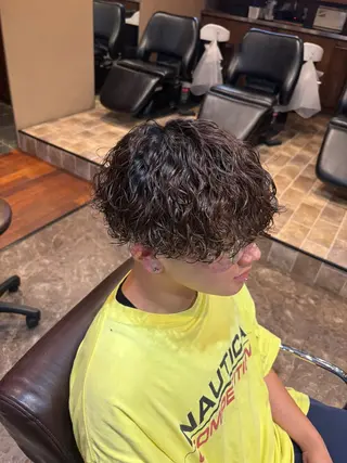 ミディアム パーマ メンズ 💈LGC💈 SANAのヘアスタイル