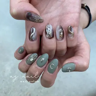 ネイル 井上 梓のネイルデザイン