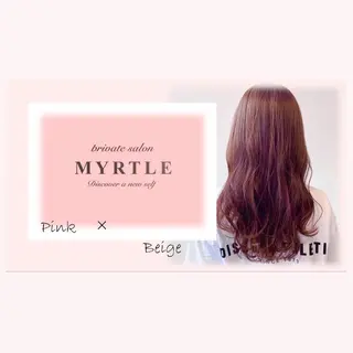ロング MYRTLE TSUNODAのヘアスタイル