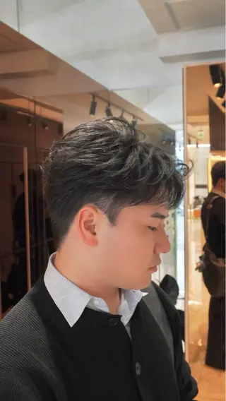 パーマ メンズ HIKARI メンズ満足度No.1のヘアスタイル