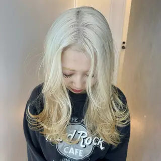 カラー ハイトーン特化 pepe🎀のヘアスタイル