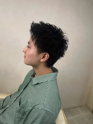 ショート メンズ メンズ特化✨パーマス タイル大得意安田海斗のヘアスタイル