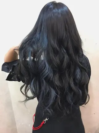 ロング カラー 韓国ヘア🤍髪質改善 🇰🇷AKANEのヘアスタイル