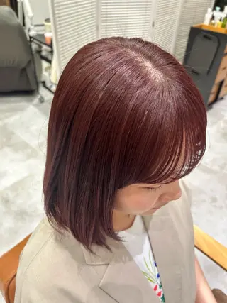 ミディアム カラー 可愛いを仕込む🩰 透明感ヘア／海琴のヘアスタイル