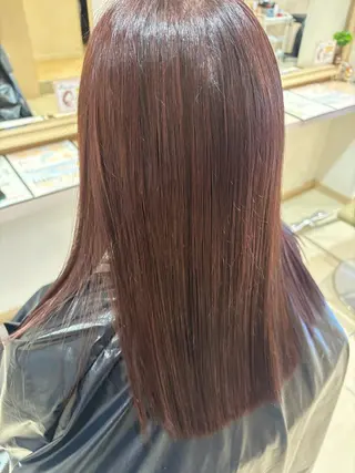 セミロング カラー 川島 梨菜🌹のヘアスタイル