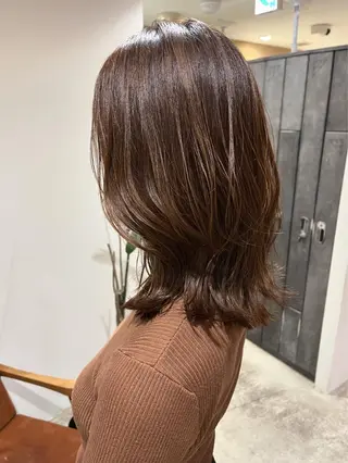 ミディアム 梅田美容室/カット /Maoのヘアスタイル